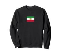 Free Iran Lion and Sun Flag - Persian Heritage Symbol Design Sweatshirt