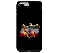 Free Iran Solidarity Protest Fiery Iranian Flag Case for iPhone 7 Plus/8 Plus
