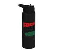 Free-ish Since 1865 Juneteenth Freedom Day Stainless Steel Insulated Water Bottle