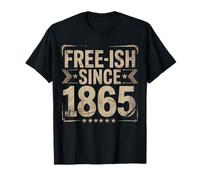 Free-ish Since 1865 Vintage Juneteenth Pride Men Women Kids T-Shirt