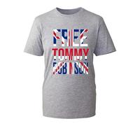 Free Justice Protest Tommy Robinson Surrender Shirt,Free Speech UK Justice Protest' Men's T-Shirt Unisex Kids Adult(Heather Grey, 2XL)