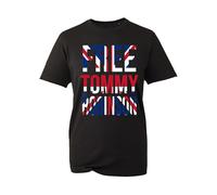 Free Justice Protest Tommy Robinson Surrender Shirt,Free Speech UK Justice Protest' Men's T-Shirt Unisex Kids Adult(Black, L)