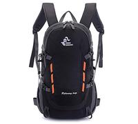 free knight 40L Lightweight Daypack Cycling Hiking Water Resistant Travel Backpack (Black)