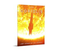 Free League: Coriolis - Last Voyage of the Ghazali (Book, 72-page booklet, floor plans of the Ghazali, floor plans of the Fatima's Bounty freight ship, Adult)