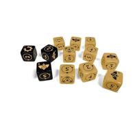 Free League Coriolis: The Great Dark Dice Set - 12 Custom Engraved Dice for Space Exploration