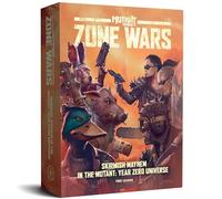 Free League: Mutant Year Zero: Zone Wars - Core Set -Boxed Miniatures Wargame, Tabletop Skirmish Mayhem, Everything Needs: RPG Book, Mat, Dice & More