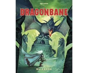 Free League Publishing: Dragonbane: Core Rulebook - Hardcover RPG Book, D20 Roleplay, Fantasy & Adventure, Magic & Combat, Demons & Dragons