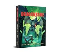Free League Publishing Dragonbane: RPG Core Set - Mirth & Mayhem Boxed Set, Includes-Dice, Rulebook, Map & More