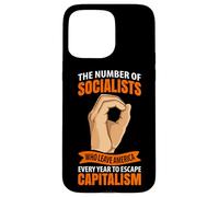 Free-Market Capitalism Freedom Conservative Antisocialist Case for iPhone 15 Pro Max
