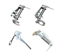 Free Motion Sewing Presser Foot 4 Pcs Set for Domestic Sewing Machines or Old-fashioned Foot-operated Sewing Machines, for Singer, Brother, Janome, Juki and More
