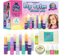 Free - Natural Ingredients - Make Your Own Lip Balm Set, Great 8 Year Old Girl Gift