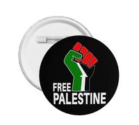 Free Palestine (5) Pin Support Palestine Pin We Stand With Palestine Badges Button Pins Round 20 Pcs Small