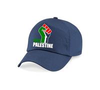 Free Palestine Baseball Cap - Save Gaza Freedom Peace Protest Humanity Palestine Support Unisex Hat Gift (French Navy)