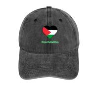 Free Palestine Baseball Caps Unisex Trucker Golf Hat Vintage Denim Cotton Hats