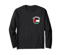Free Palestine Free Gaza Palestine Flag Long Sleeve T-Shirt