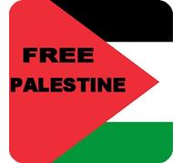 Free Palestine Gaza Freedom Aluminium Square Fridge Magnet Fantastic Souvenir