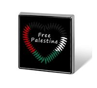 Free Palestine Palestinian Palestinians Enamel Lapel Pin Badge Brooches for Women Men Jewelry Backpack Hats Decor