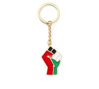 Free Palestine Pendant Keychain Palestine Flag Keychain Strong Hand Flag Pendant Key Ring Souvenirs Patriotic Country Key Chain Love Union Unity Peace Car Keys Organizer Holder Backpack Pendant Jewelr