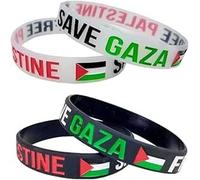 Free Palestine/Save Gaza Wristbands