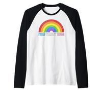 Free Parent Hugs LGBTQ Pride Rainbow Nonbinary Raglan Baseball Tee