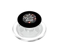 Free Pastor Hugs Faith Christian Leader Church - PopSockets PopGrip for MagSafe