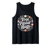 Free Pastor Hugs Faith Christian Leader Church - Tank Top