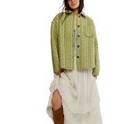 Free People Alexie Jacket - Small, Olive
