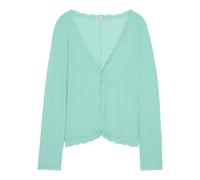 Free People Big Love Lace-trim Knit Cardigan - Light Blue - L (UK16-UK18 / L)