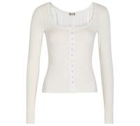 Free People End Game Pointelle Stretch-cotton top - White - XS (UK 4-6 / XS)