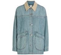 Free People Lemon Denim Jacket - Blue - L (UK16-UK18 / L)