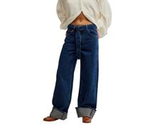 Free People We The Free East Bay Cuffed Jeans - 30, CONCORD