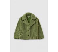 FREE PEOPLE Womens Joplin Cosy Jacket In Sweet Pistachio Size: L, Colour: Green Fabric