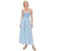 Free People Women's Sweet Nothings Midi, Blue Vista Combo, M