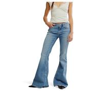 Free People Women's We The Free Love Bomb Flare Jeans Casual Pants, Dynamite, 30