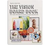 Free Period Press Vision Board Book, 700+ Words & Images in All Categories, for Visualizing Your Life Goals & Dreams, Playful, Stylish and Diverse Pictures for Collage Making & Scrapbooking