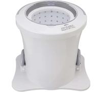 Free Power Dehydrator Machine for Dorms, Hand Rope Washer Dryer Combo with 2500 RPM Spin, Manual Drainage, Blue - 42 * 39cm