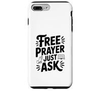 Free Prayer Just Ask Inspirational Quote Case for iPhone 7 Plus/8 Plus