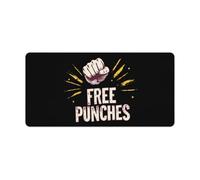 Free Punches Fighting Mouse Pad Desk Mat Non-Slip Mousepad Writing Pads Office Decor 30x60cm