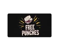 Free Punches Fighting Mouse Pad Desk Mat Non-Slip Mousepad Writing Pads Office Decor 40X75cm