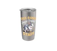 Free-Range House Rabbit Staff Stainless Steel Insulated Tumbler