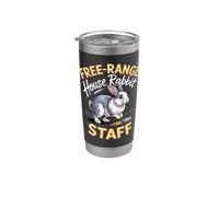 Free-Range House Rabbit Staff Stainless Steel Insulated Tumbler