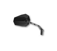 Free Shipping Highsider Pro Stealth-X1 Black Handlebar Mirror Pair