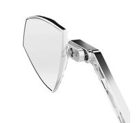 Free Shipping Highsider Pro Wave Handlebar Mirror Black/Chrome For Motorcycle