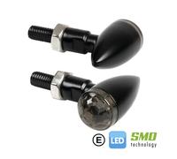 Free Shipping LED Intermittent Lamps Drop Black For Motorcycle Parts