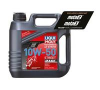Free Shipping Liqui Moly 100% Synthetic 4T 10W-50 Street Motor Oil