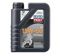 Free Shipping Liqui Moly HC Synthetic 4T 15W-50 Off-Road Bottle
