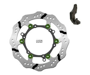 Free Shipping Oversized Disc Brake Kit NG Brakes Wavy Floating