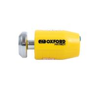 Free Shipping Oxford Patriot Disc Lock - Ø14Mm Yellow For Motorcycle