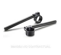 Free Shipping Semi Handlebar TRW RACING Black 45 Mm For Motorcycle Parts