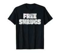 Free Shrugs humorous apathy cute silly T-Shirt